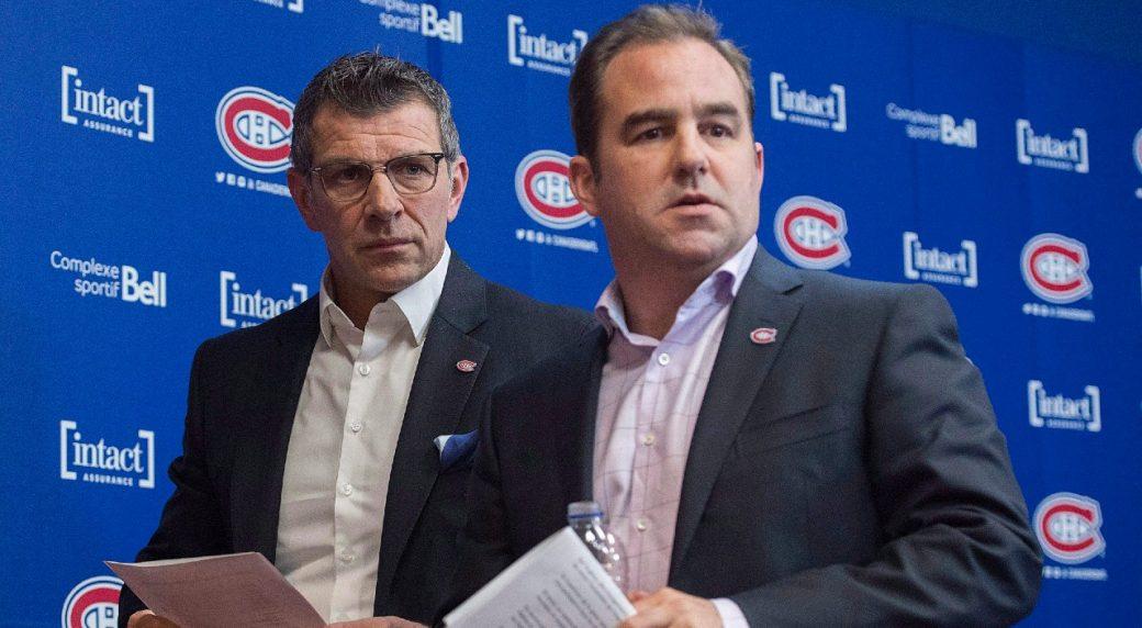 Geoff Molson et Marc Bergevin ne sont pas contents...