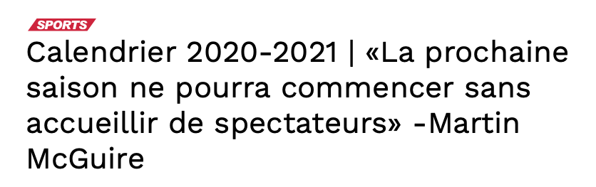 Geoff Molson ne pourra plus ARNAQUER...avec sa BOUFFE DE PAUVRES....