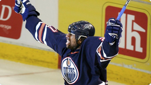 Georges Laraque, ROI à Edmonton, DÉTESTÉ à Montréal...