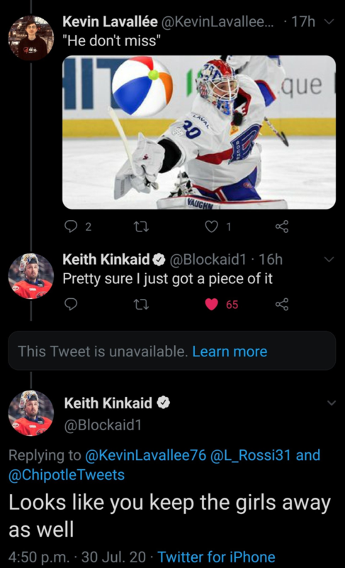 HAHA...Keith Kinkaid humilie un ti coune du 91,9...