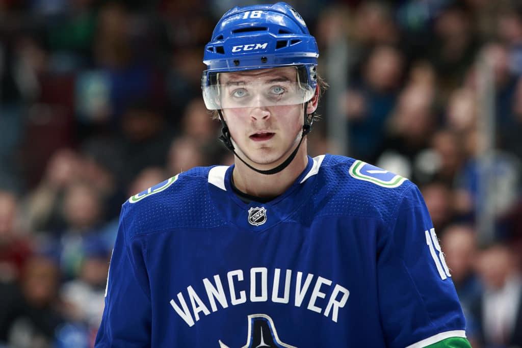 Jake Virtanen humilié par son coach...