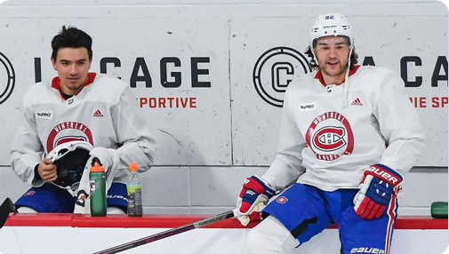 Jonathan Drouin et Nick Suzuki ont encore fait des FLAMMÈCHES aujourd'hui...