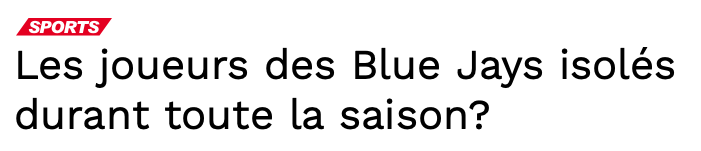 Les Blue Jays...sont en PRISON...