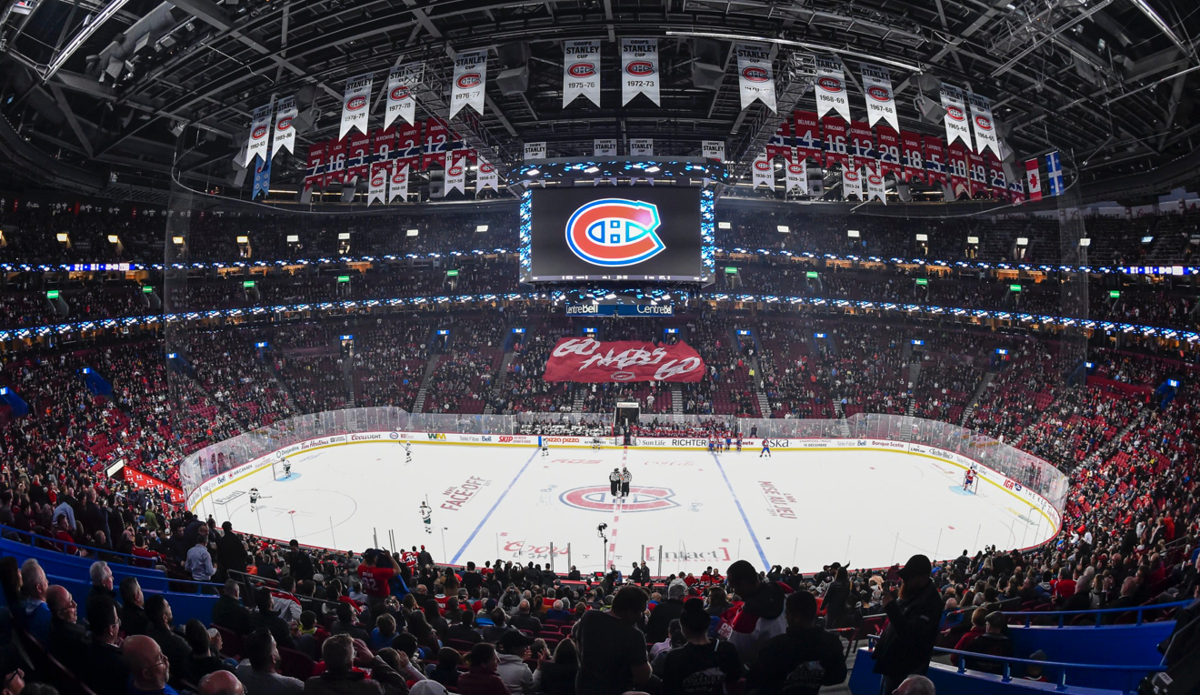 Les meilleurs arénas de la LNH, le Centre Bell...