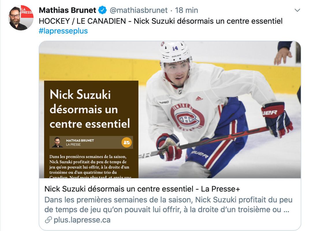 Mathias Brunet nous sort un gros SCOOP à matin !!!