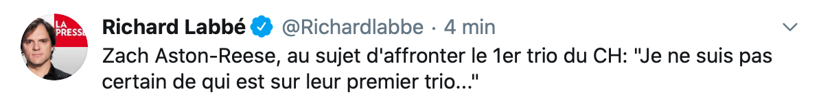 OUCH...Le premier trio du CH RIDICULISÉ...