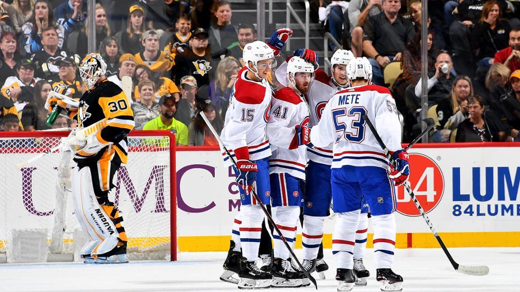 OUCH...Montréal et Pittsburgh aux extrémités...