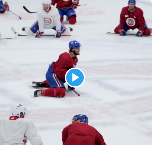 Phil Danault BOUNCE comme un RAPPEUR dans un CLIP de série B...