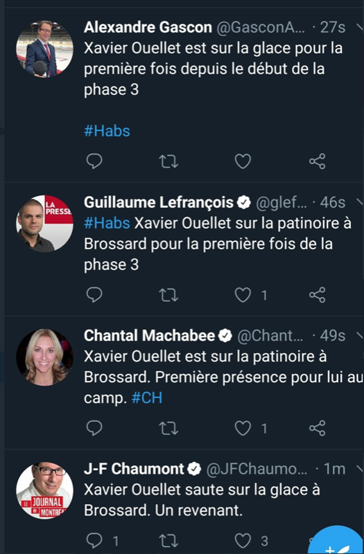 Xavier Ouellet doit être TOUT EXCITÉ...