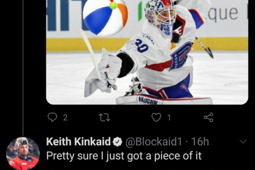 HAHA...Keith Kinkaid humilie un ti coune du 91,9...