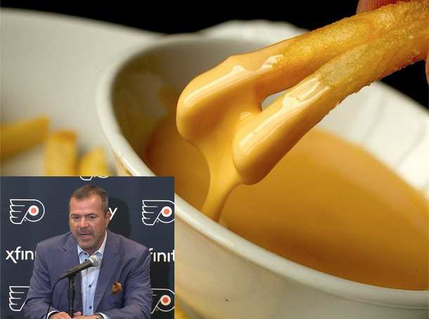 Alain Vigneault rajoute de la SAUCE...de la GROSSE SAUCE CHEESY...