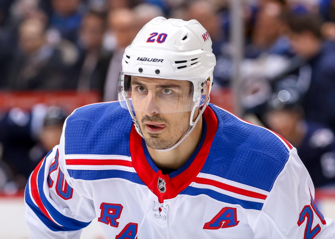 Chris Kreider BUMPÉ par Alexis Lafrenière...