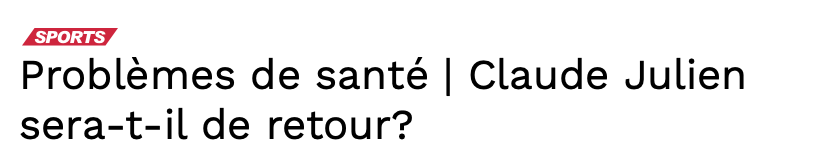 Claude Julien pas de RETOUR: Marc Bergevin n'aurait jamais dû parler d'ARRÊT CARDIAQUE..