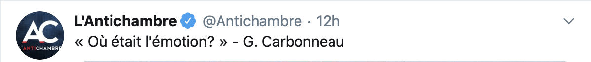 Guy Carbonneau était satisfait !!!