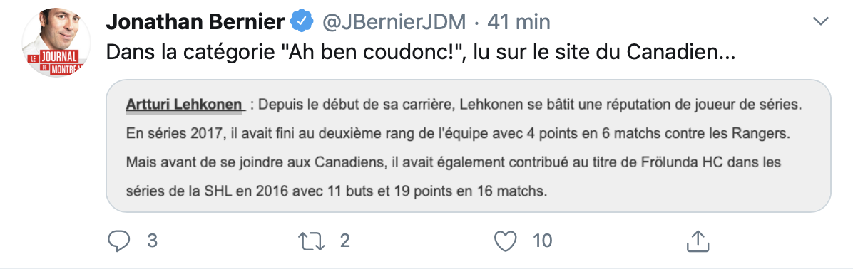 HAHAHAHA...Ça, c'est la meilleure de l'année !!!