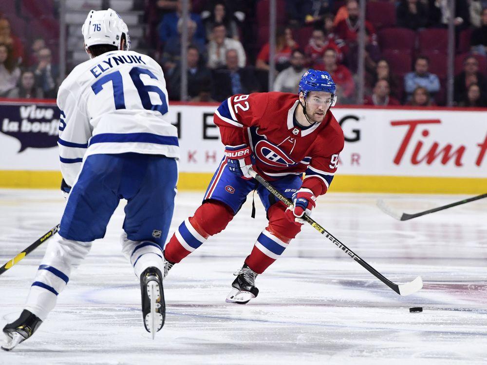 Jonathan Drouin est passé de l'élite de la LNH, à moyen du CH...