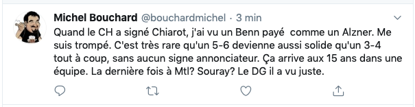 La MEILLEURE SIGNATURE à VIE de Marc Bergevin?