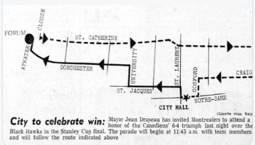 La PARADE de la Coupe Stanley déjà PLANIFIÉE!!!!