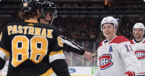 Les Bruins SUPPORTENT le Canadien de Montréal...