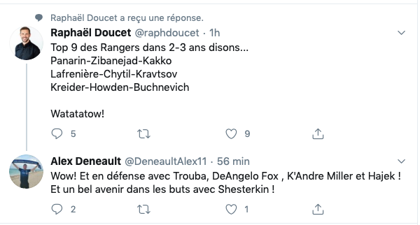 Les Rangers...Une FUTURE DYNASTIE..