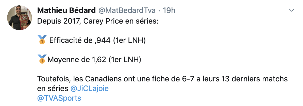 Marc Bergevin a arnaqué Carey Price...