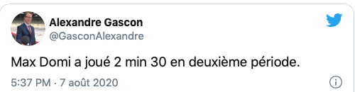 Max Domi au FOND du TROU....