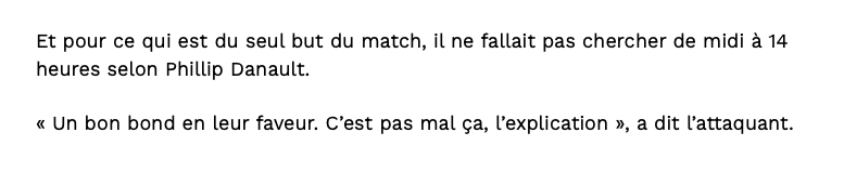 Phil Danault a beau être AFFAMÉ....