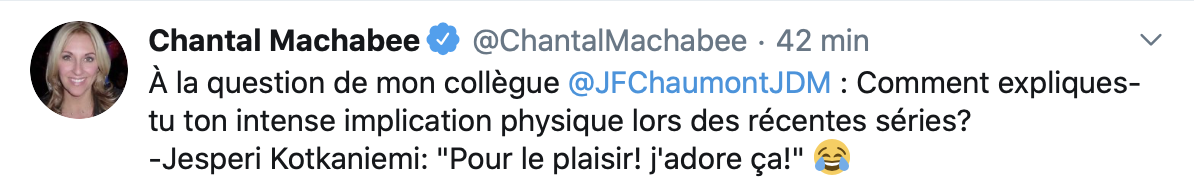 Quand KK va pogner son homme, il va trouver ça moins drôle...