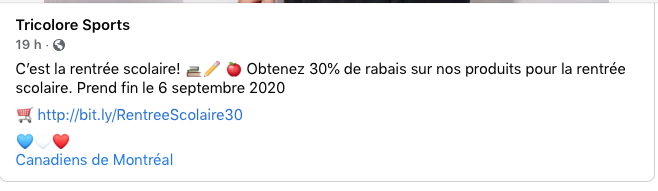 Quand on vous disait que le département MARKETING du CH était le PIRE de la LNH..