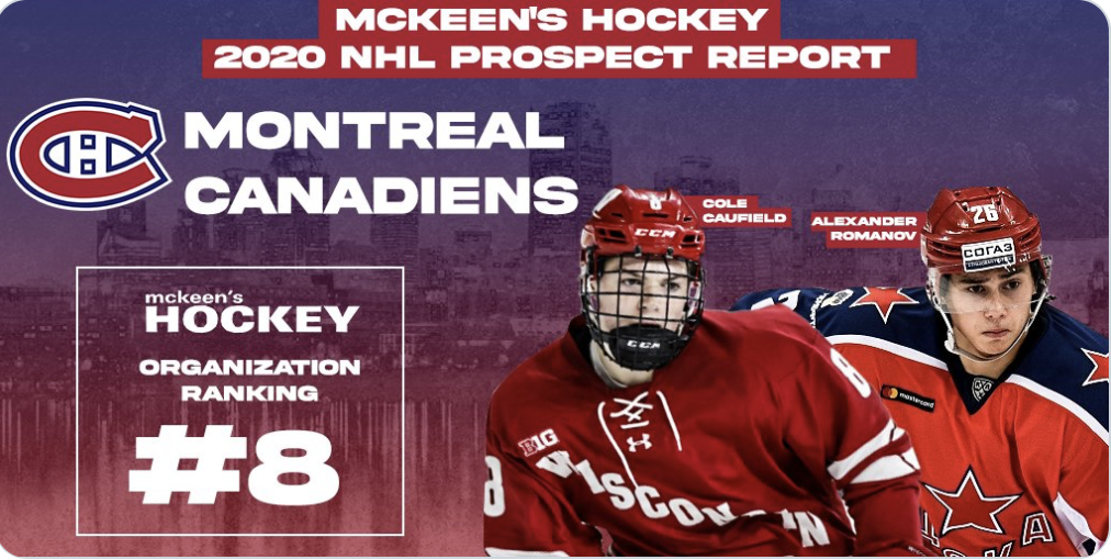 Au tour de McKeen de classer le Canadien...