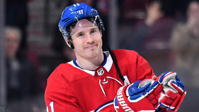 Brendan Gallagher sent qu'il est sur le MARCHÉ...