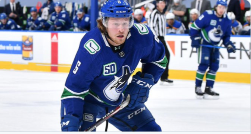 Brock Boeser PÈTE SA COCHE!!!