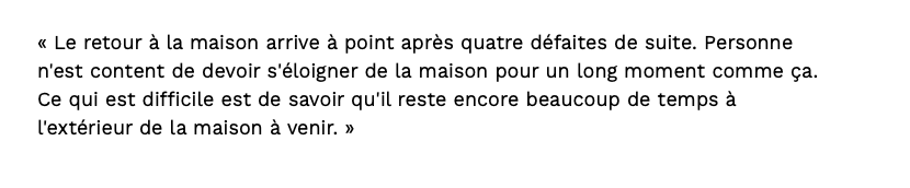 Faudrait rappeler l'ancien SLOGAN du CH à Thierry Henry...