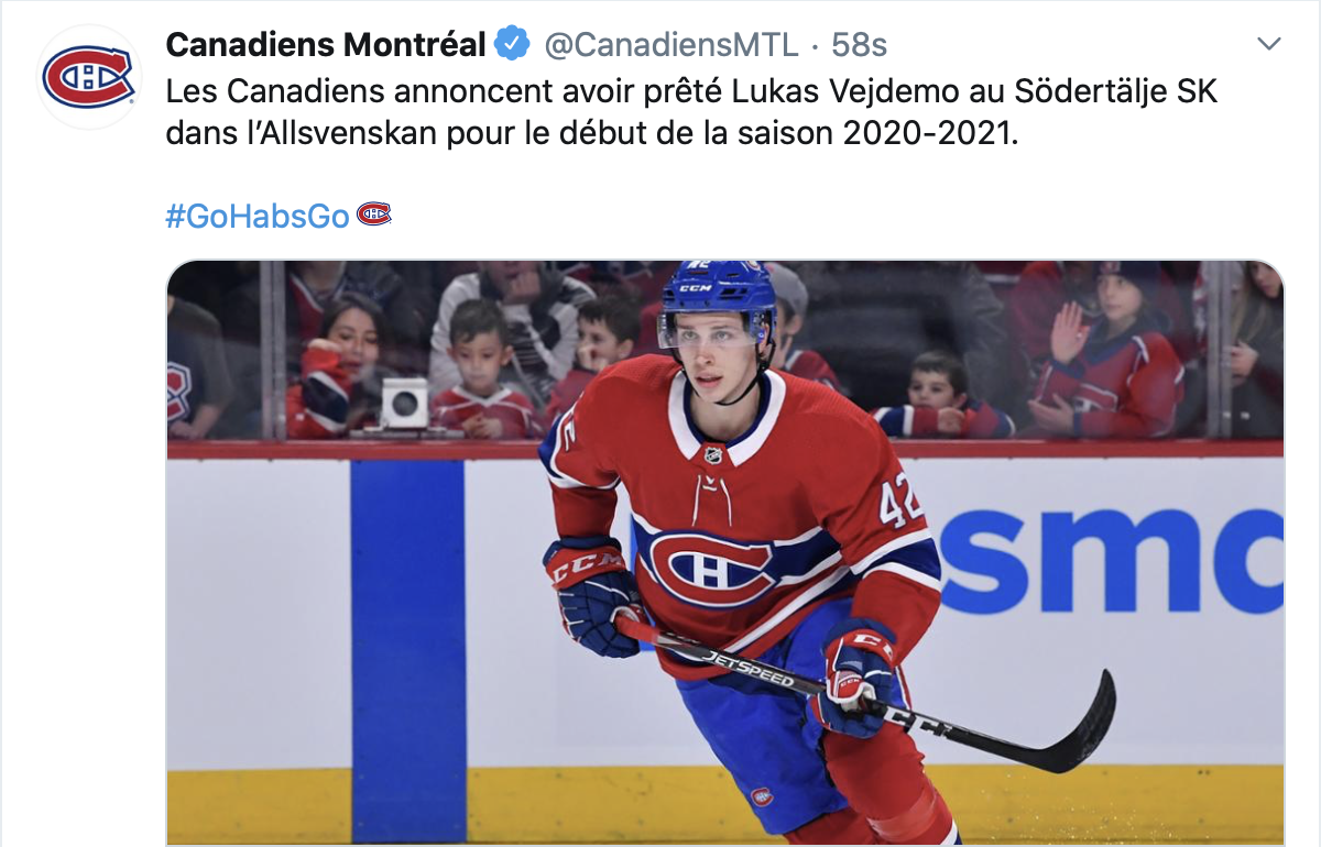 HOCKEY 30 vous l'avait dit , encore une fois !!!