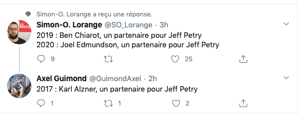 Imagine comment Jeff Petry....Est TANNÉ...