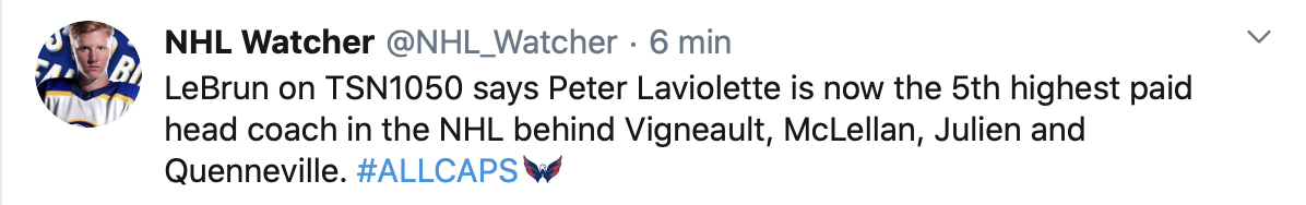 Les Capitals sont vraiment des JAMBONS !!!