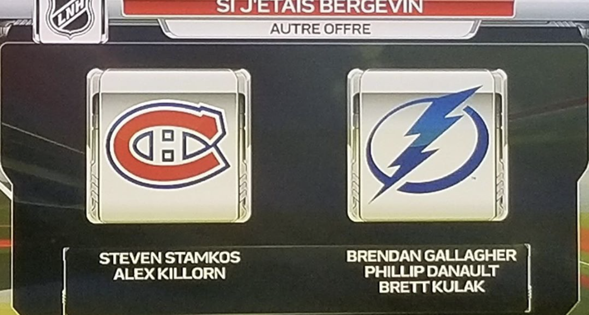 L'offre de RDS pour Stamkos est pas mal mieux...