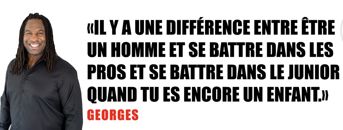 Quel hypocrite le BOZO à Georges Laraque...