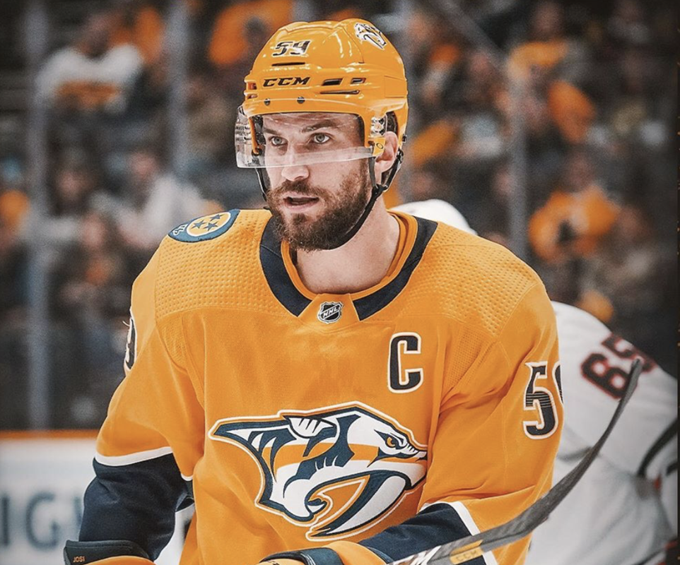 Roman Josi a pitié de Shea Weber...