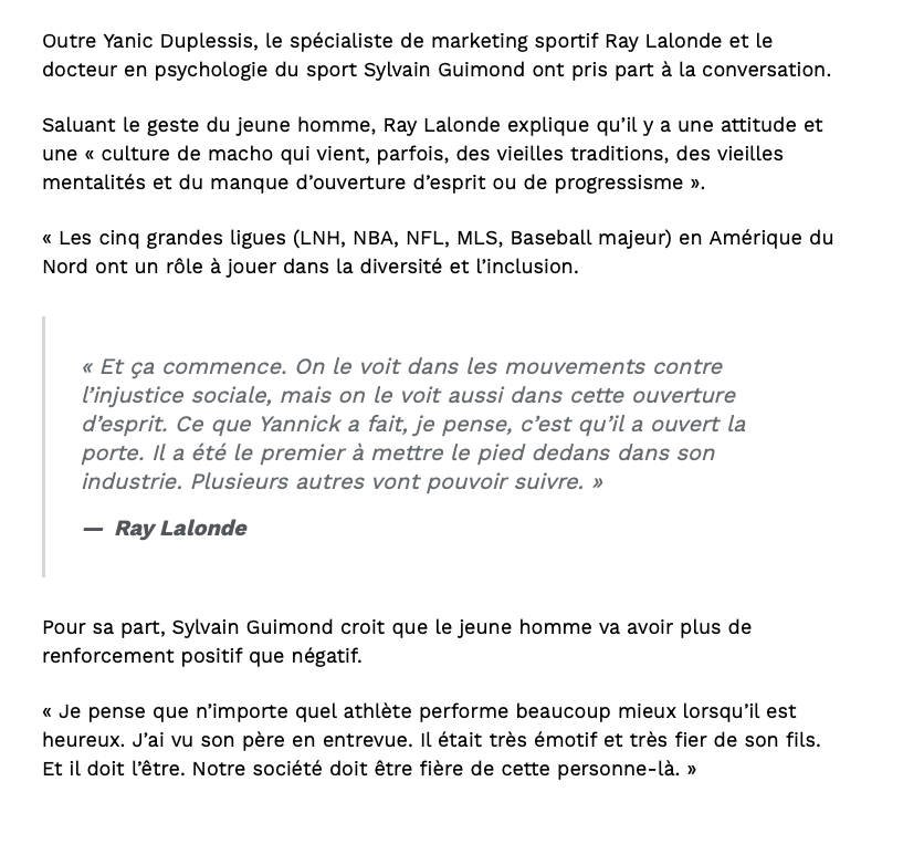 Un joueur du CH malheureux, parce qu'il n'est pas sorti du placard...