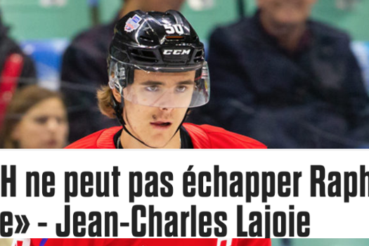 Raphaël LE FLOP Lavoie: Jean-Charles Lajoie doit se sentir PETIT dans ses shorts...