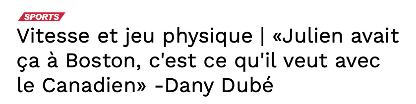 BIG BAD HABS: au tour de Dany Dubé...