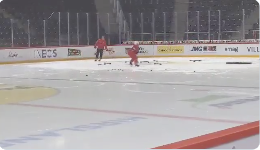 Charles Hudon déjà sur la glace en Suisse !!!