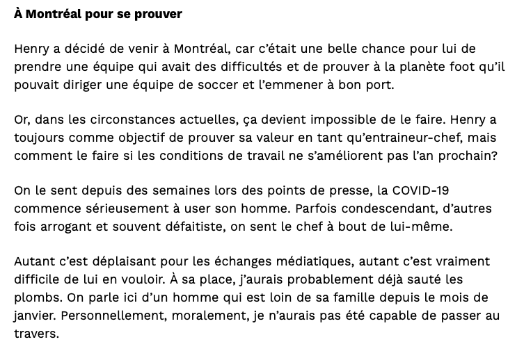 François Legault va nous coûter Thierry Henry...