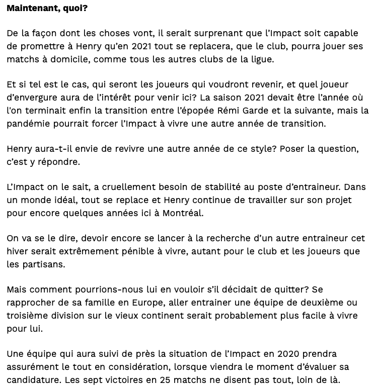 François Legault va nous coûter Thierry Henry...