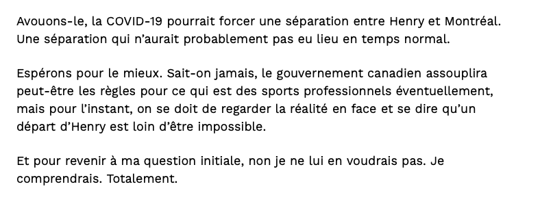 François Legault va nous coûter Thierry Henry...