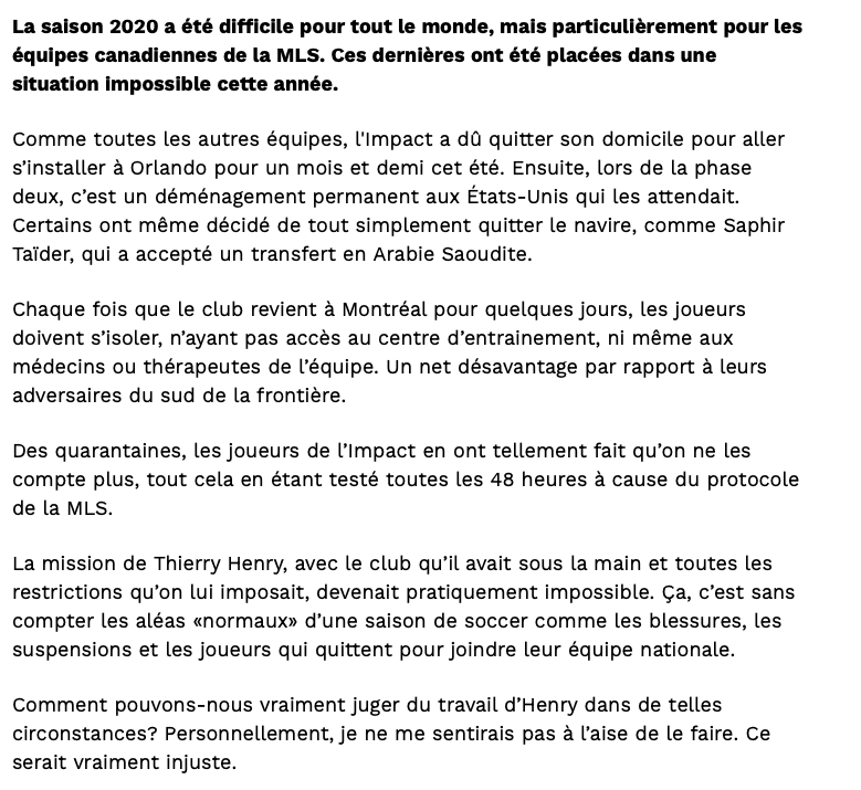 François Legault va nous coûter Thierry Henry...