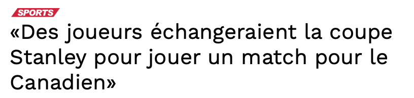 Guillaume Latendresse...est sur la GROSSE BROSSE....