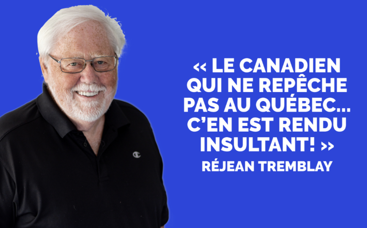 HAHA...Comment ne pas aimer Réjean Tremblay...