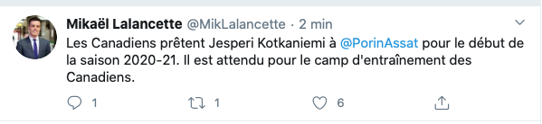 Jesperi Kotkaniemi est mieux de BRÛLER la LIGUE FINLANDAISE....